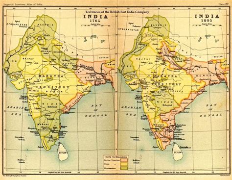 India Map Before 1800