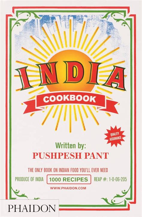 Read Online India Cookbook Book By Pushpesh Pant 1 Available 