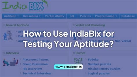 Indiabix Aptitude Test