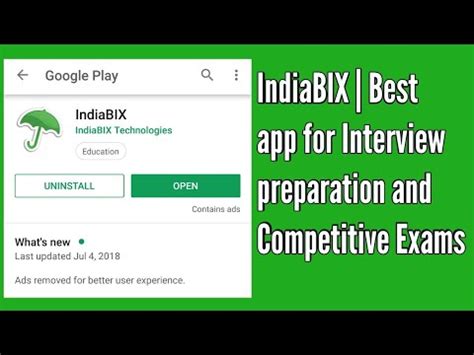 IndiaBix App For All Competitive  Interview Preparation  GrabTrending