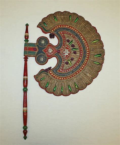 Indian Hand Fan Design