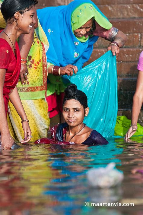 Indian Hidden Bathing