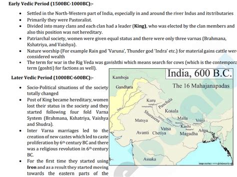 Indian History Notes Pdf