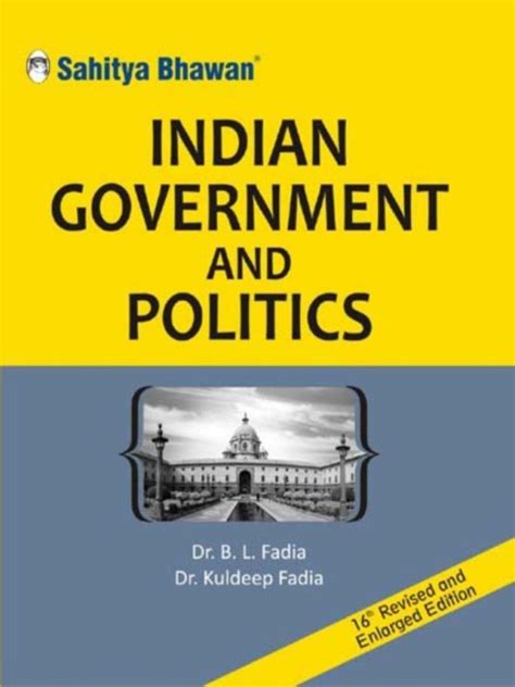 Full Download Indian Government And Politics Book By B L Fadia Free 