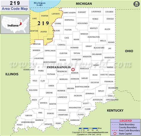 indiana 219 area code
