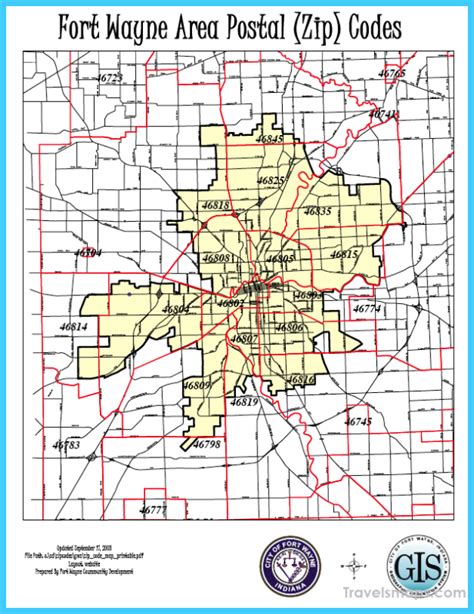 indiana fort wayne zip code