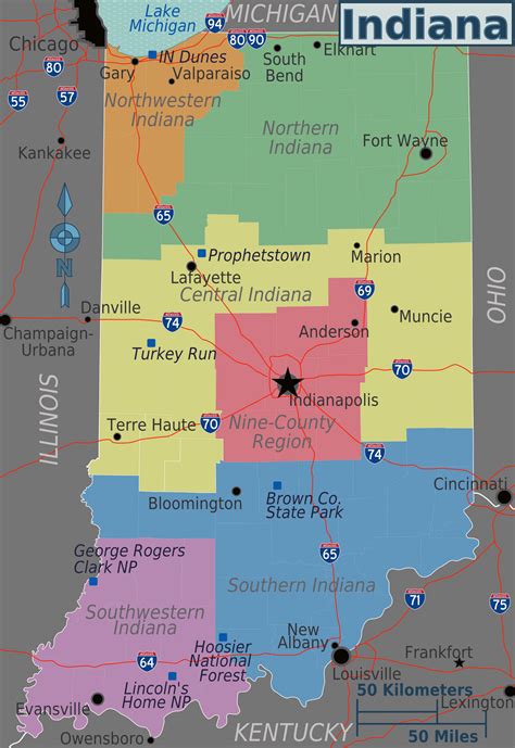 indiana maps