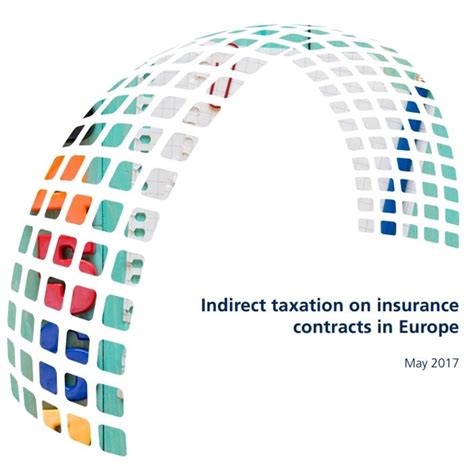 Full Download Indirect Taxation On Insurance Contracts In Europe 