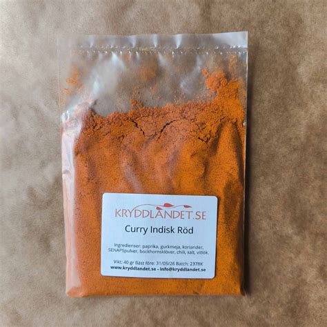 indisk curry krydda