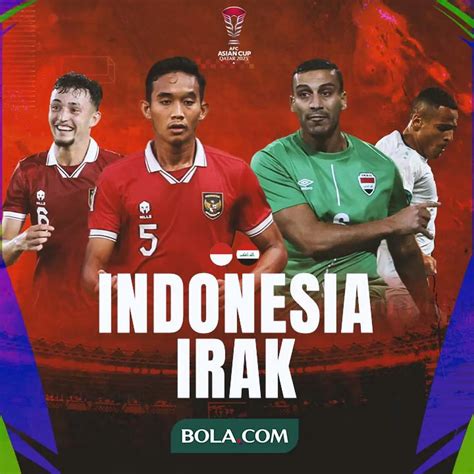 indonesia vs irak piala asia live