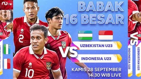 indonesia vs uzbekistan rcti