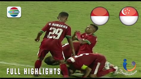 INDONESIA VS SINGAPURA - Hasil Babak Pertama Semifinal Piala AFF 2020 Timnas Indonesia vs