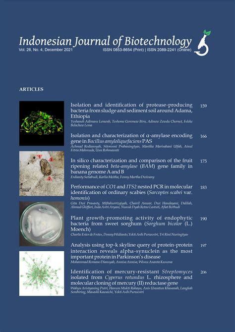 indonesian journal of biotechnology