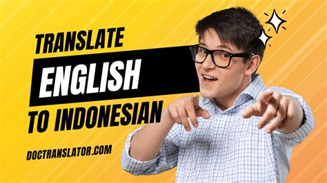 indonesisch vertalen