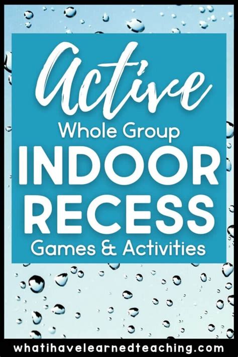 Indoor Recess Games For Rainy And Snowy Days Rainy Day Worksheet 5th Grade - Rainy Day Worksheet 5th Grade