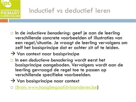 inductief leren