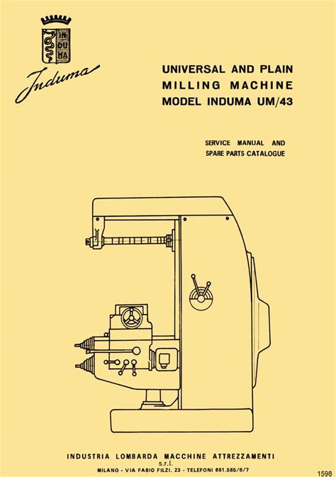 induma milling manual