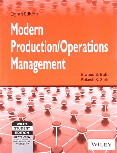 Industrial Engineering By Buffa Sarin
