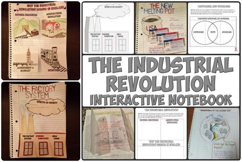 Industrial Revolution Interactive Notebook Amp Graphic Industrial Revolution Worksheet Answers - Industrial Revolution Worksheet Answers