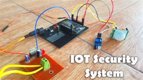 industrial security system using microcontroller