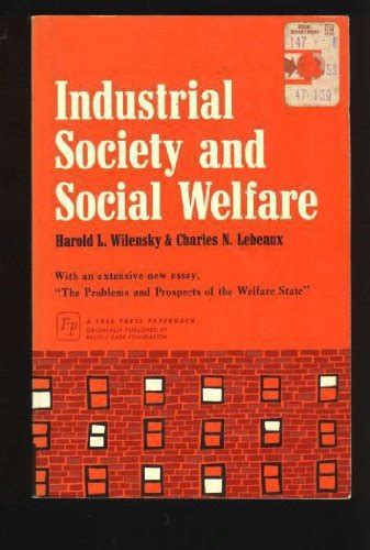 Read Industrial Society And Social Welfare 