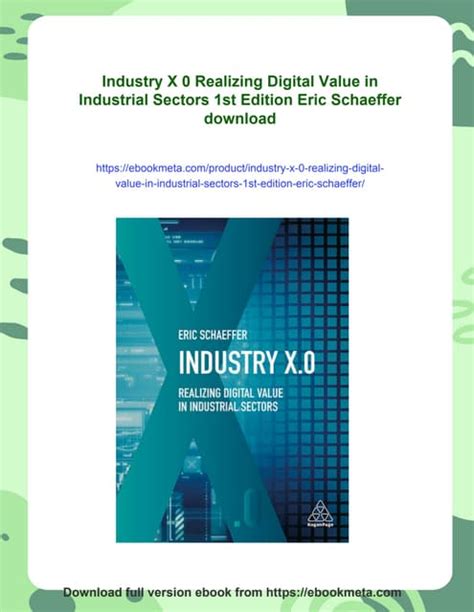 Industry X0 Realizing Digital Value In Industrial Sectors