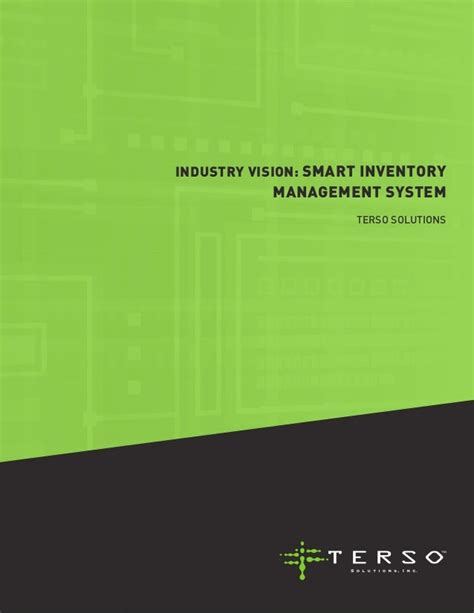 Read Industry Vision Smart Inventory Management System 