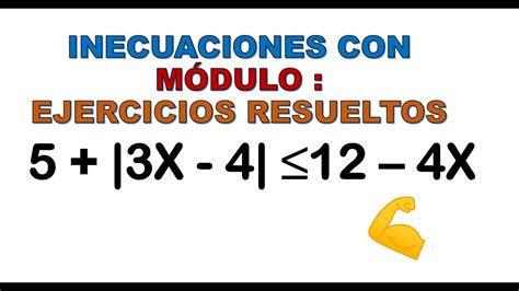 Inecuaciones Con Modulo