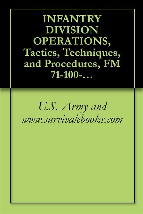 infantry division operations tactics techniques and procedures fm 71 100 2 milit