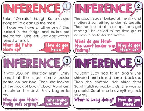 inference task cards