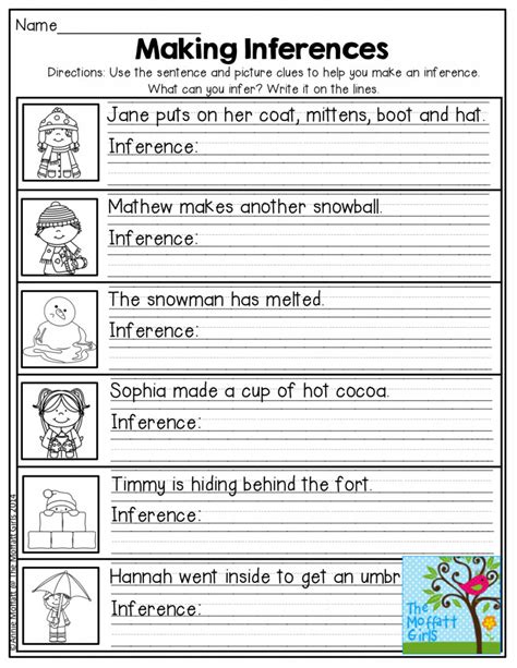 Inference Worksheets Super Teacher Worksheets Inference Worksheet 7 - Inference Worksheet 7