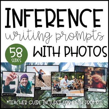 Inference Writing Prompts By Fidgety In Fourth Tpt Inference Writing Prompts - Inference Writing Prompts