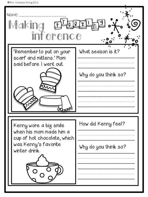 Inferences Worksheets Edhelper Inferences Worksheet 5 - Inferences Worksheet 5