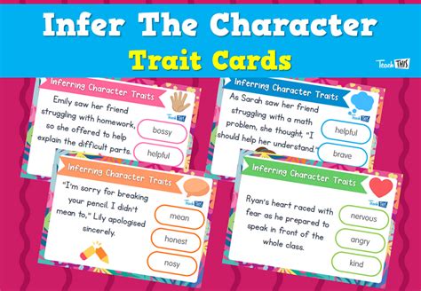 Inferring Character Traits Exercises