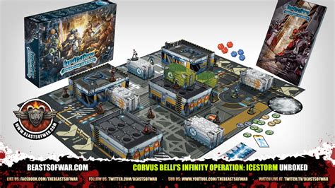 Infinity Operation Icestorm Board Game Boardgamegeek