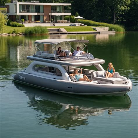 Inflatable Pontoon Boat