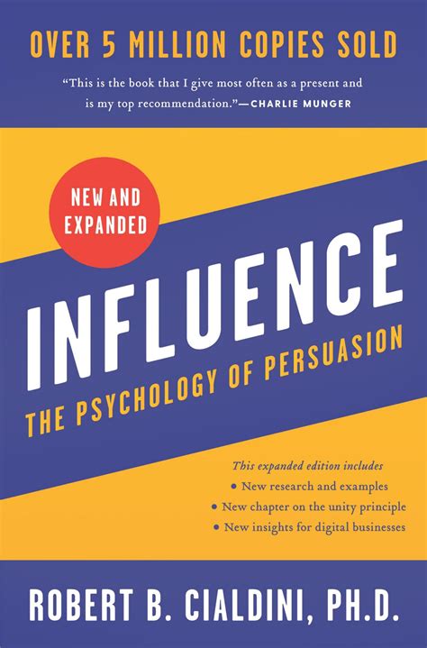 Read Influence The Psychology Of Persuasion Robert B Cialdini 
