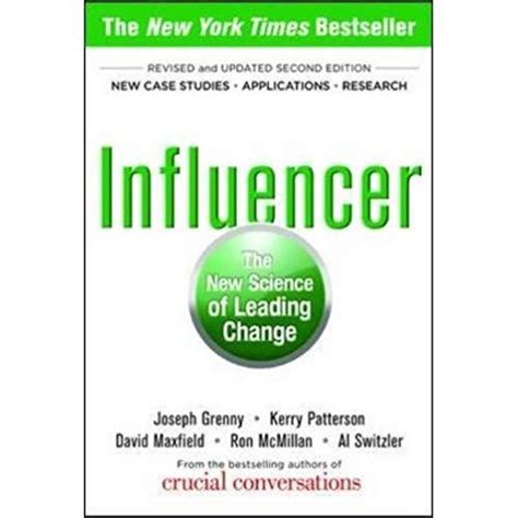 Read Influencer The New Science Of Leading Change Second Edition 