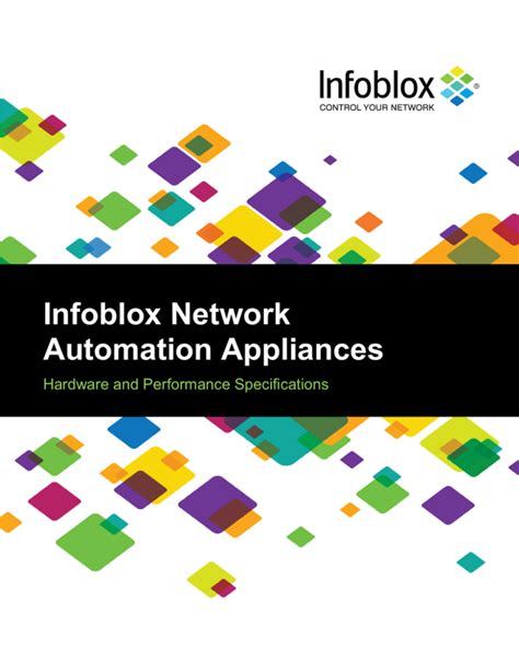 Download Infoblox Network Automation Appliances 