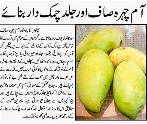 information about mango in urdu