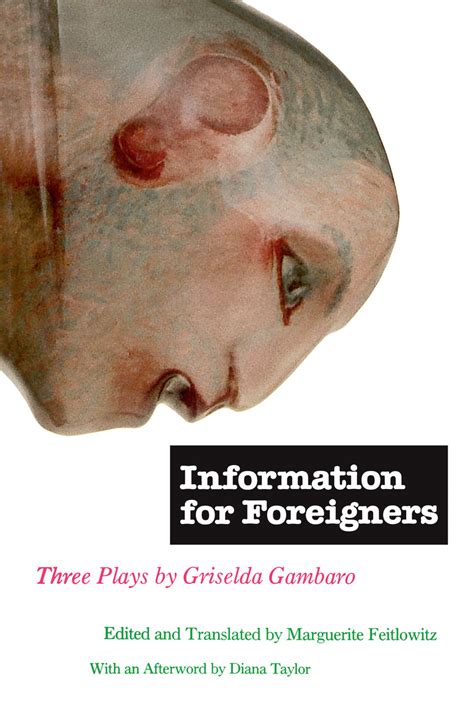 Information For Foreigners Three Plays English Ed