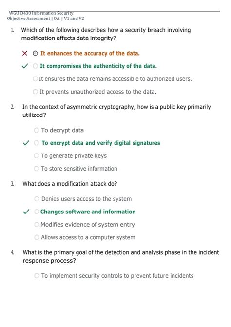 Information Security Objective Type Questions With Answers Pdf