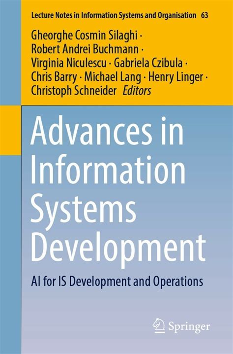 Information Systems Development Advances In Methodologies Components And Management