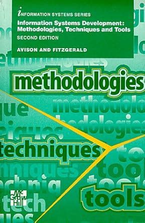 Information Systems Development Methodologies Techniques And Tools