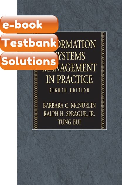 Information Systems Management 8th Edition