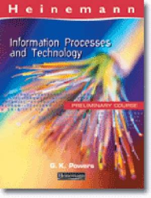 Read Online Information Processes And Technology The Preliminary Course Second Edition 