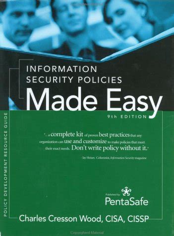 Read Information Security Policies Made Easy Version 9 