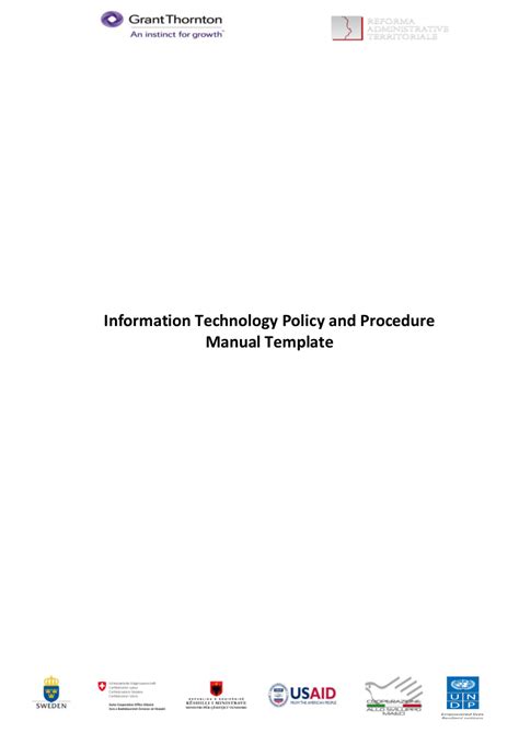 Read Online Information Systems Policies And Procedures Manual Information Technology Policies Procedures Manual 