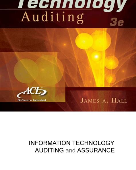 Read Online Information Technology Auditing And Assurance 3Rd Edition James Hall Solution Manual Chapter 9 