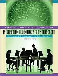 Full Download Information Technology For Management 7Th Edition Turban 